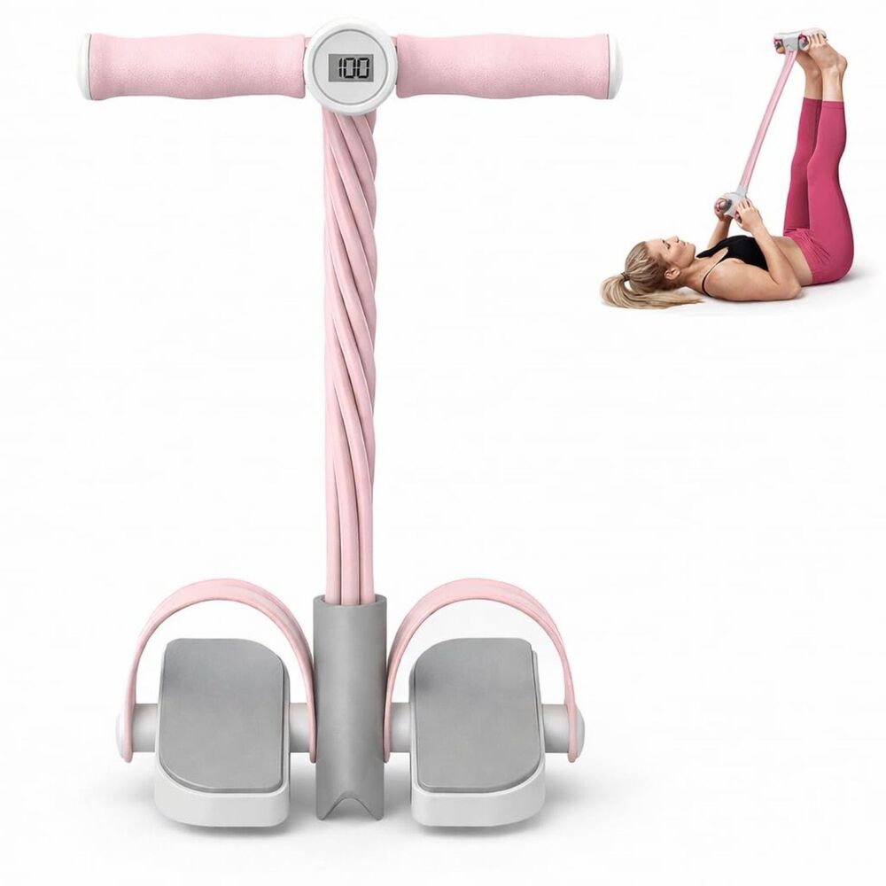 Smart Foot Pedal Puller, 6 Resistance Bands, Full Body Workout